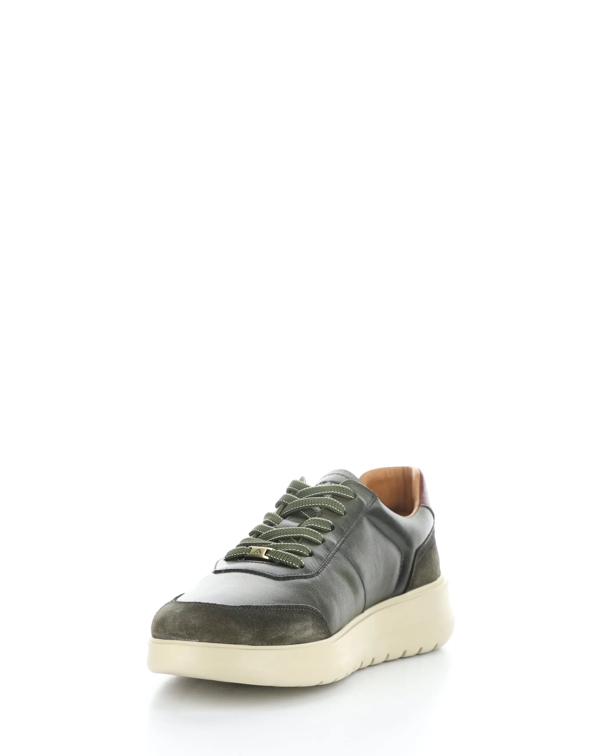 12981B OLIVE/ANTHRACITE Lace-up Shoes