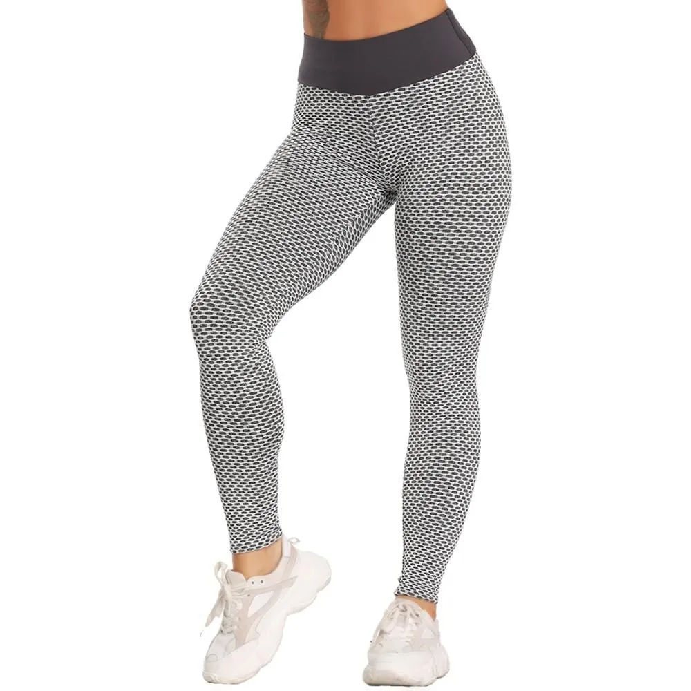 Booty Lifting Leggings Women Textured Scrunch Butt Legging Fitness Sport Leggins Push Up Anti-Cellulite Gym Pants Women Clothes