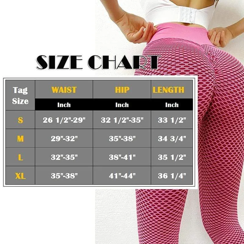 Booty Lifting Leggings Women Textured Scrunch Butt Legging Fitness Sport Leggins Push Up Anti-Cellulite Gym Pants Women Clothes