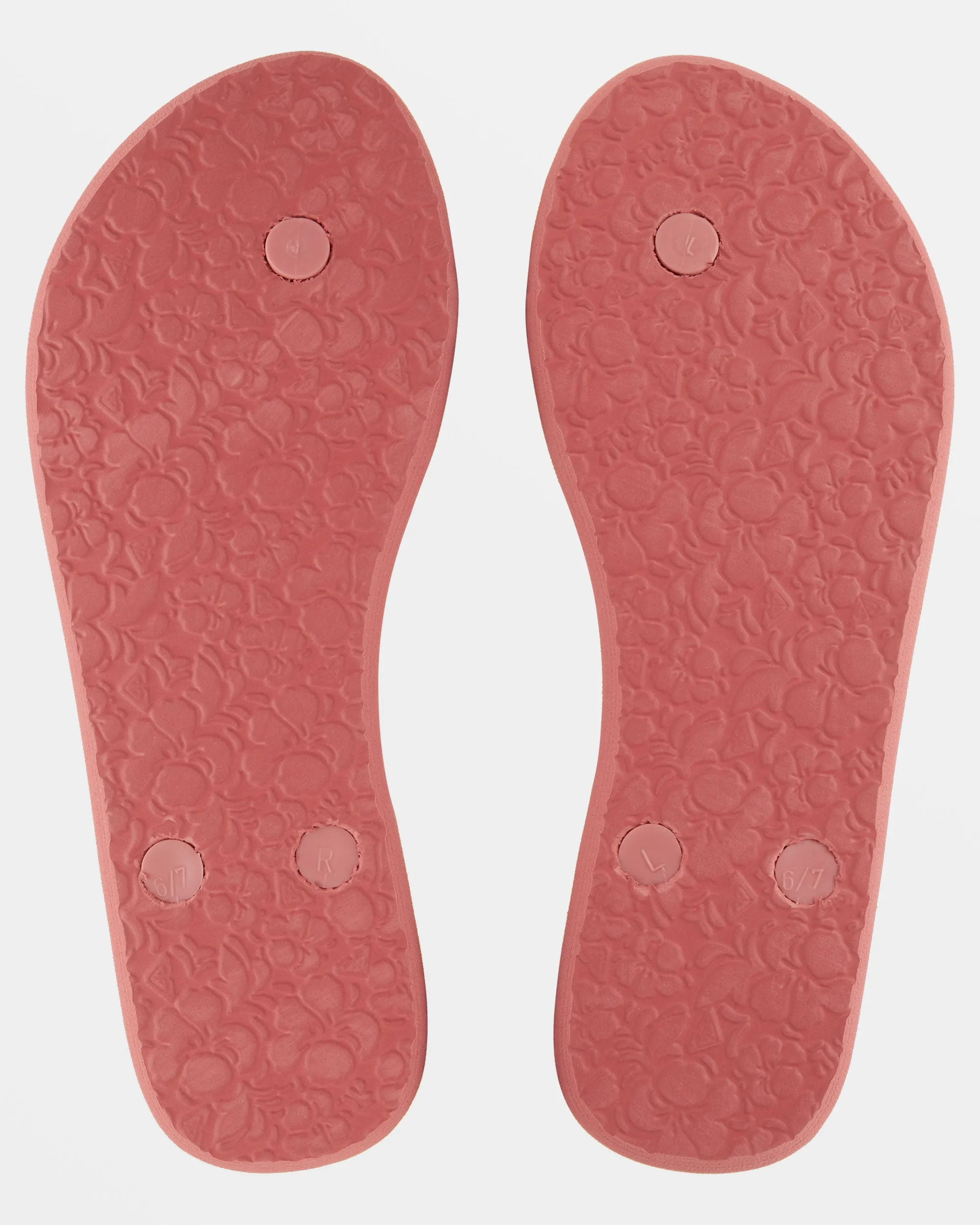 Antilles Flip Flops - Mauve Wine