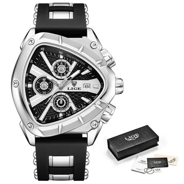 MSW1201 Fashion Triangle Sport Men's Simple Watch