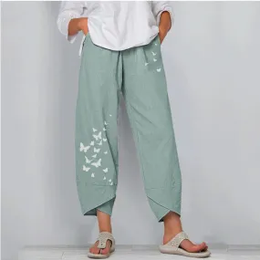 Baggy Pants Jogger Dames - Green