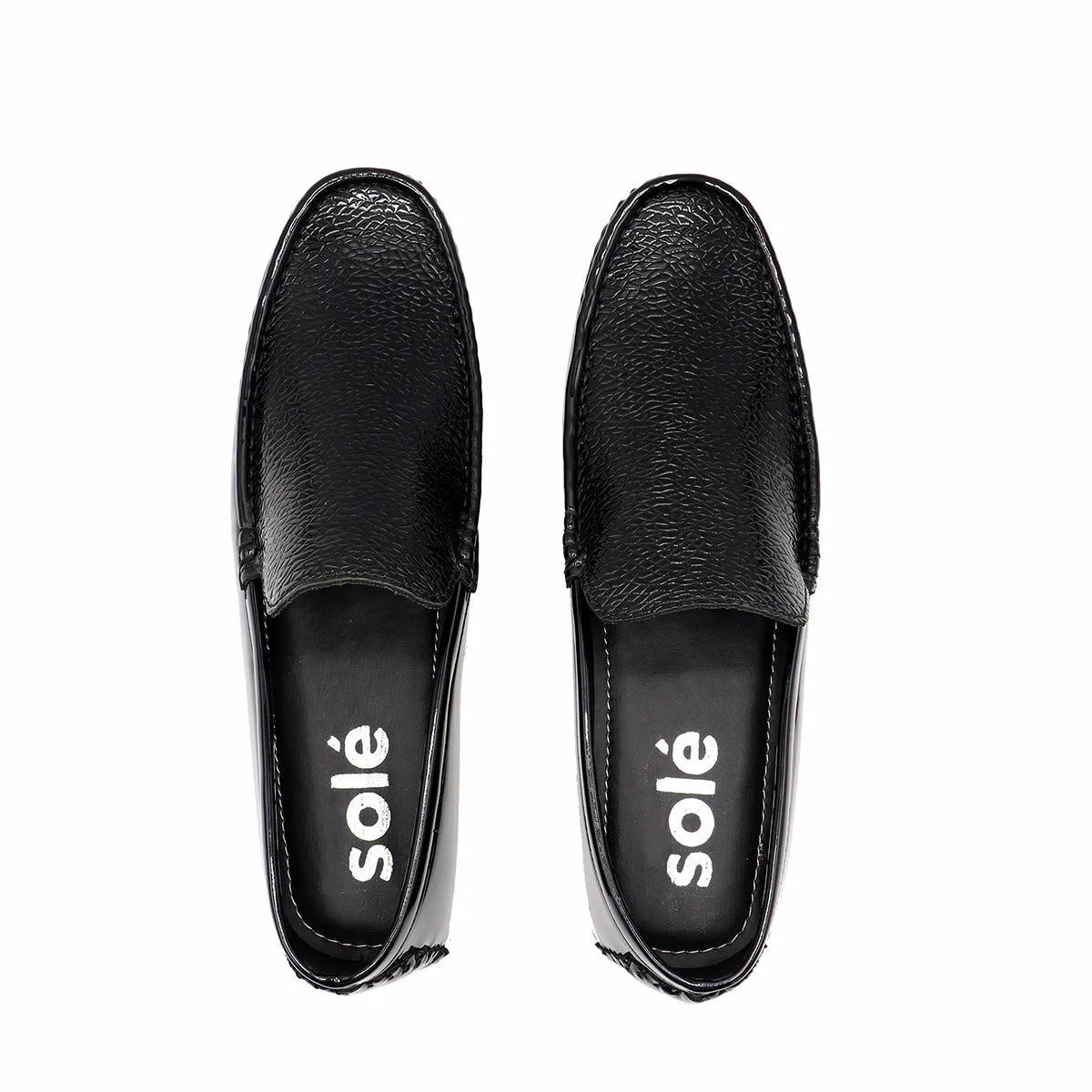 Black Casual Slip On  165103