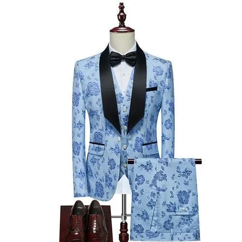 Sergio Three Piece Tuxedo Suit