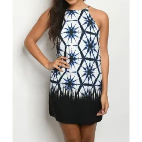 Blue Starburst Cover-up/Dress