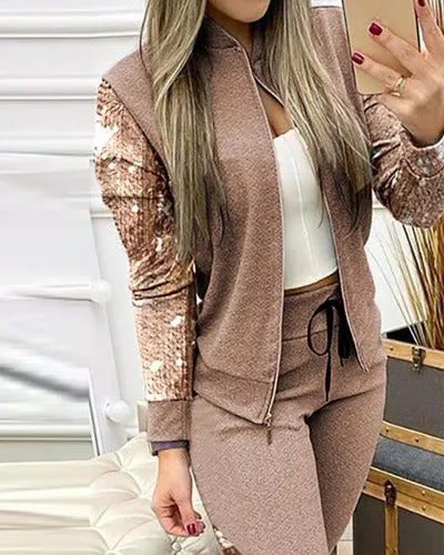 women sweat suits Two Piece Set