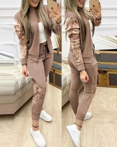 women sweat suits Two Piece Set