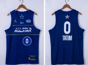 Boston Celtics #0 Jayson Tatum All Star Jersey Blue