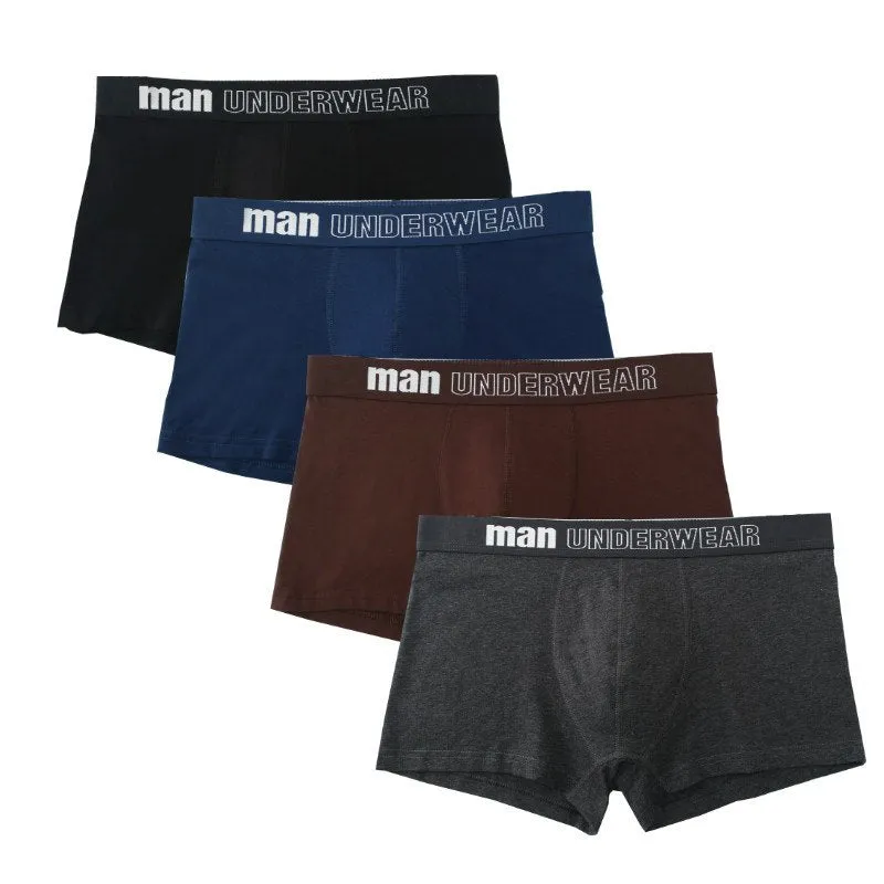 Mens Underwear Boxers Cotton Boxershorts Loose Men Brand Underpants