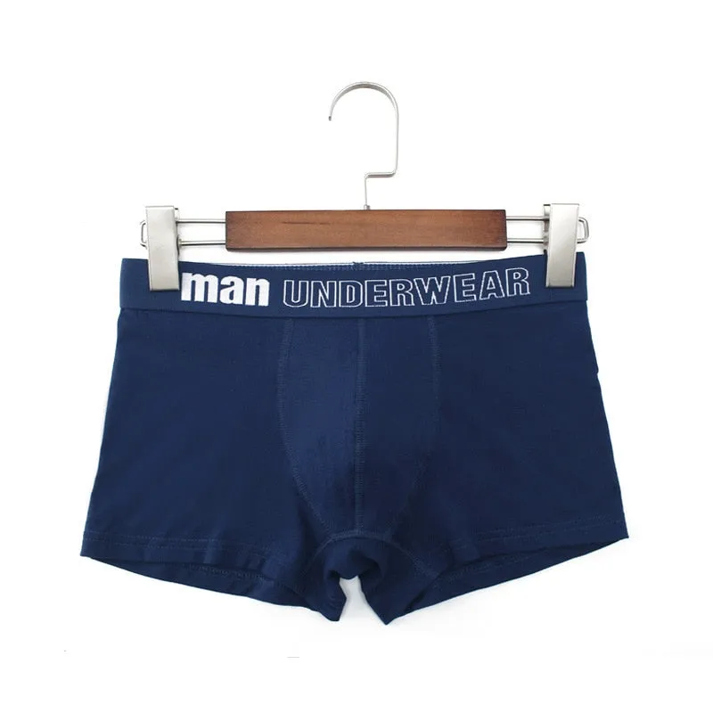 Mens Underwear Boxers Cotton Boxershorts Loose Men Brand Underpants