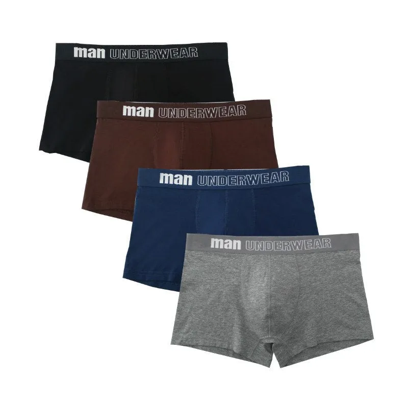 Mens Underwear Boxers Cotton Boxershorts Loose Men Brand Underpants