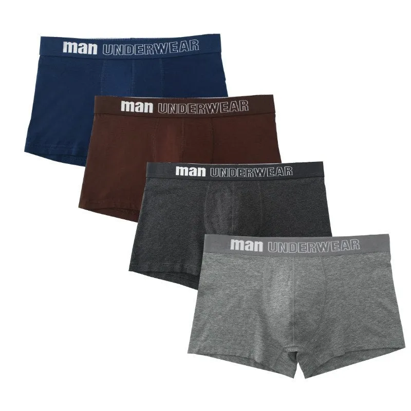 Mens Underwear Boxers Cotton Boxershorts Loose Men Brand Underpants