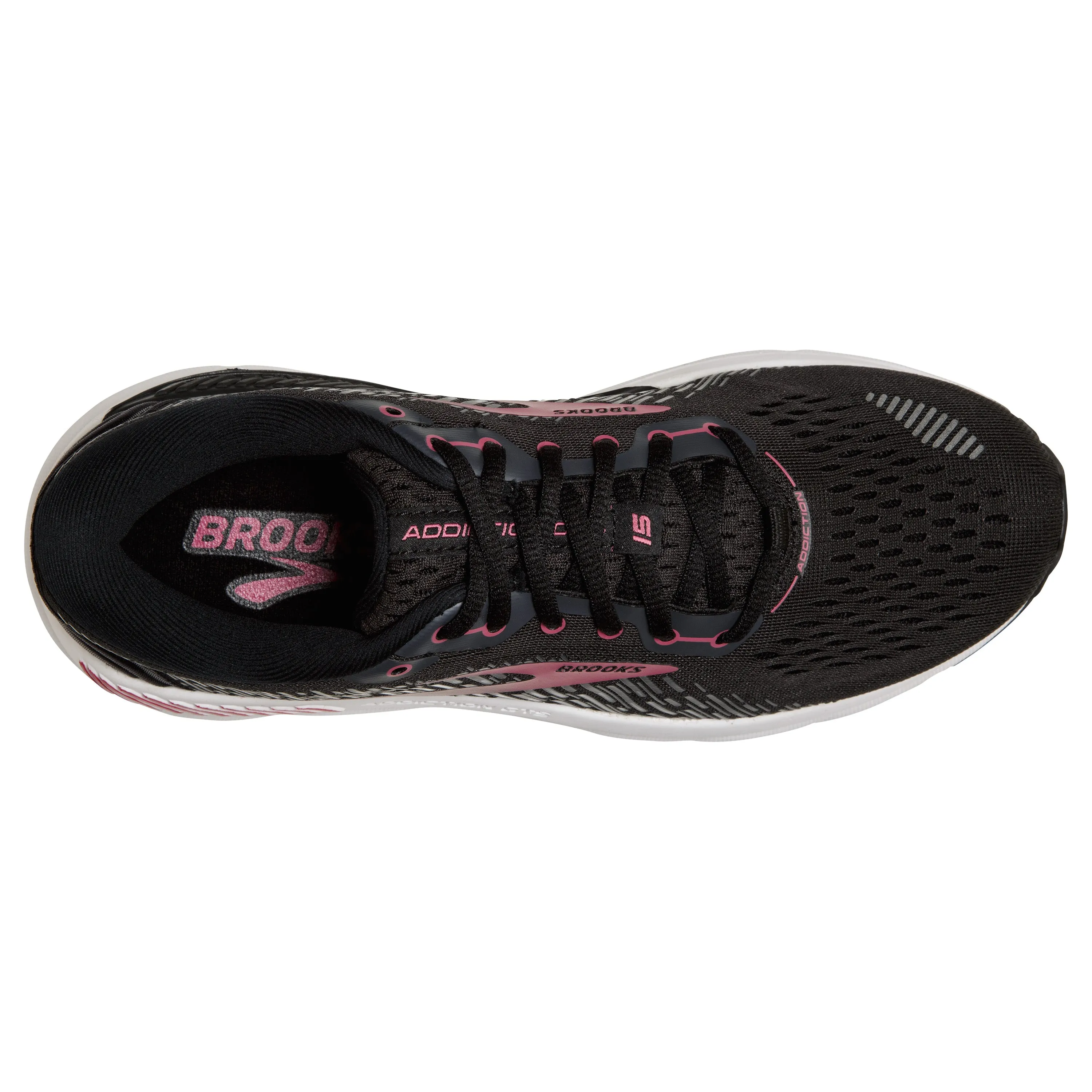 'Brooks' Women's Addiction GTS 15 - Black / Ebony / Mauvewood