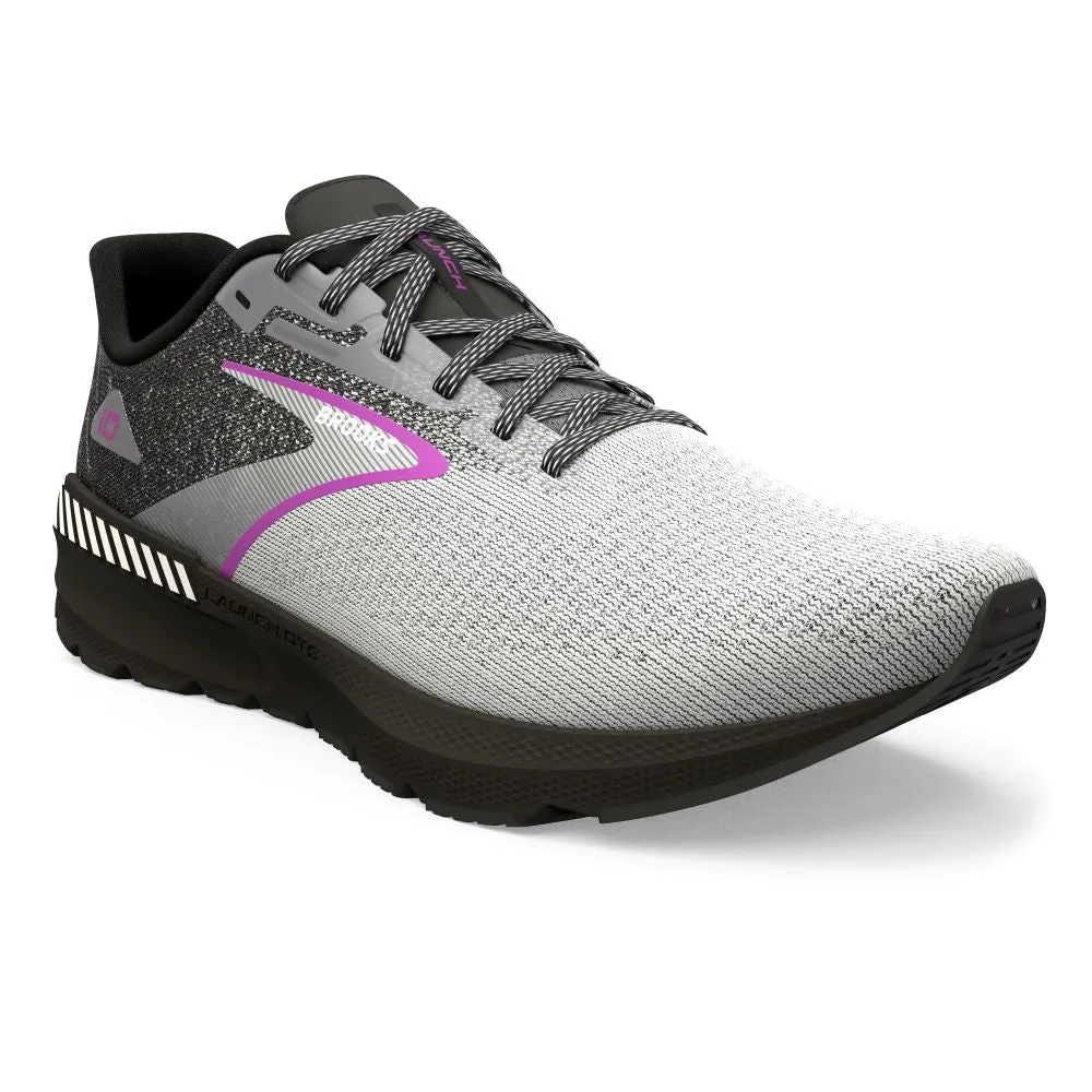 'Brook' Women's Launch GTS 10 - Black / White / Violet