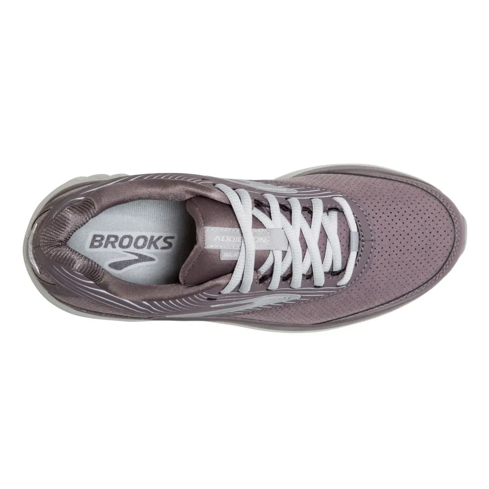 'Brooks' Women's Addiction Walker Suede - Shark / Alloy / Oyster