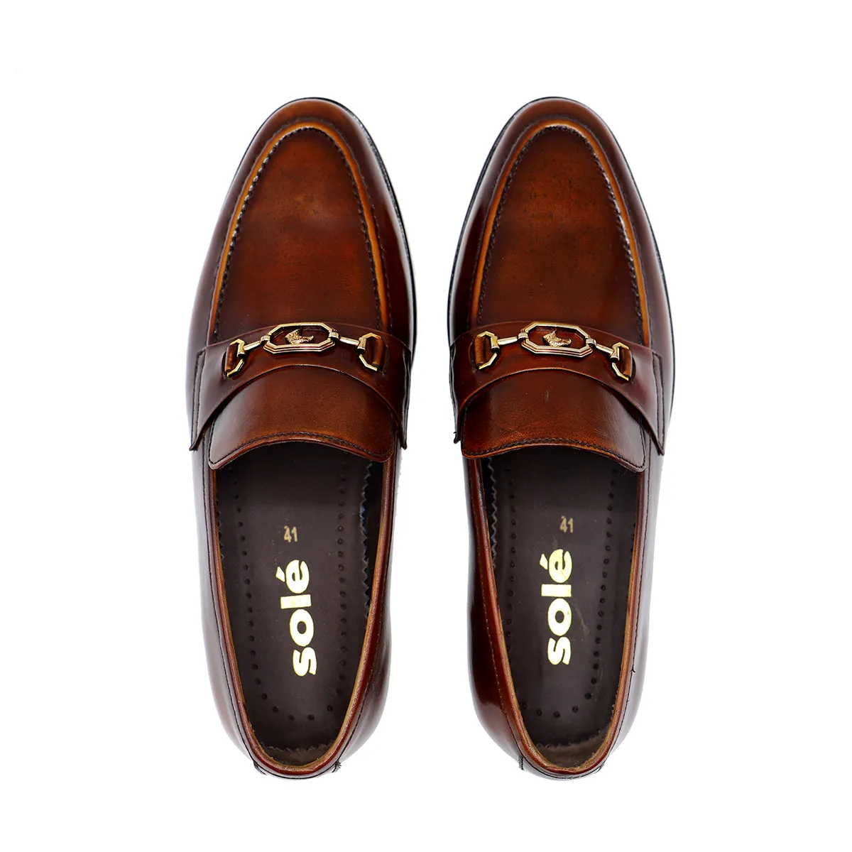 Brown Formal Slip On 155203