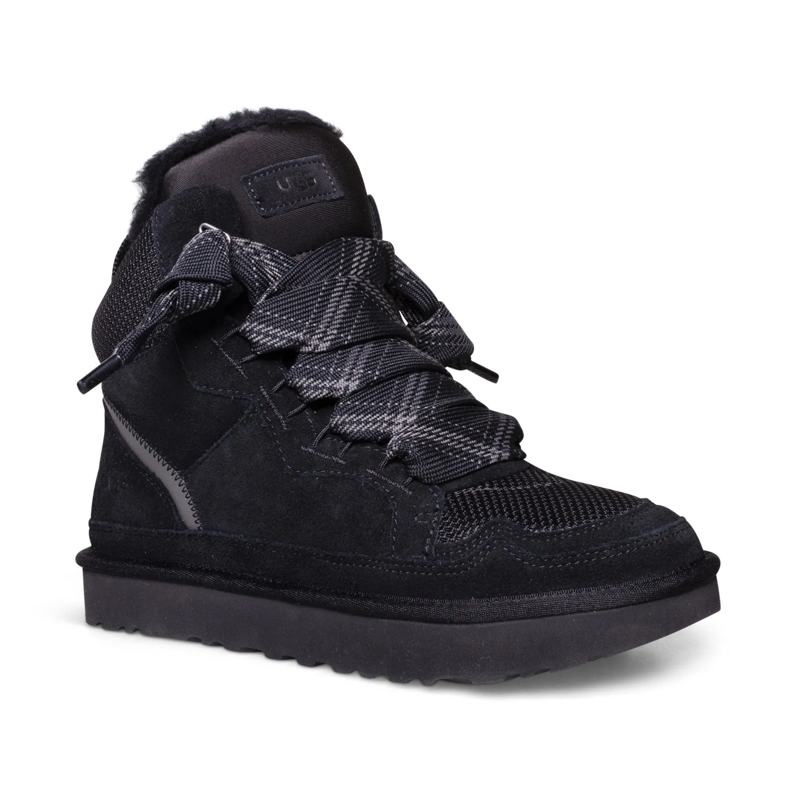 UGG Womens Highmel Black Fashion Sneakers - Stylish and Comfortable Footwear