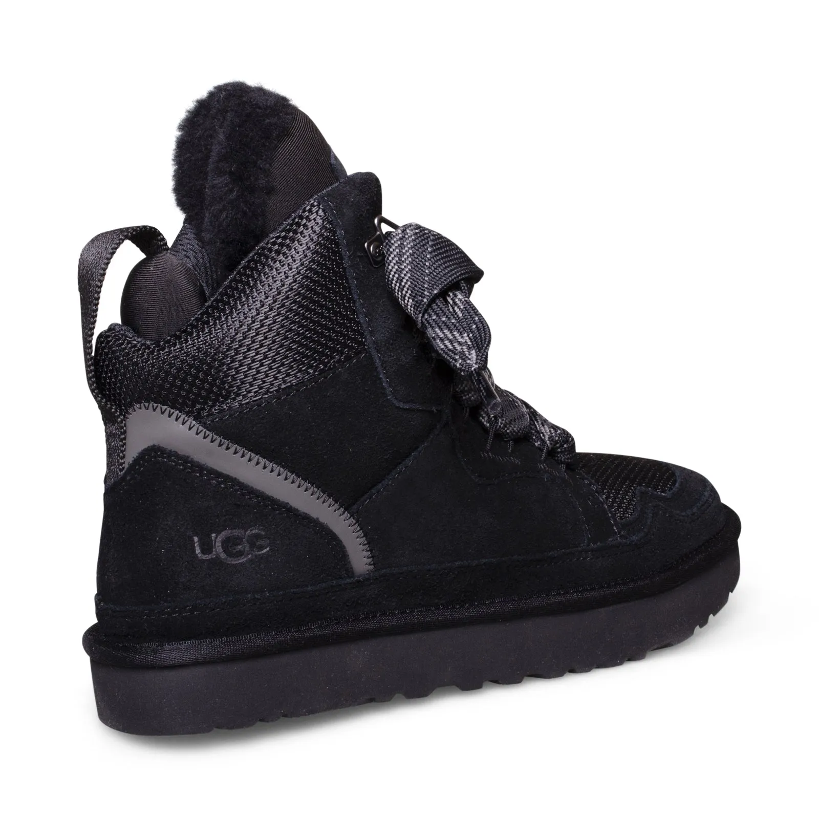 UGG Womens Highmel Black Fashion Sneakers - Stylish and Comfortable Footwear