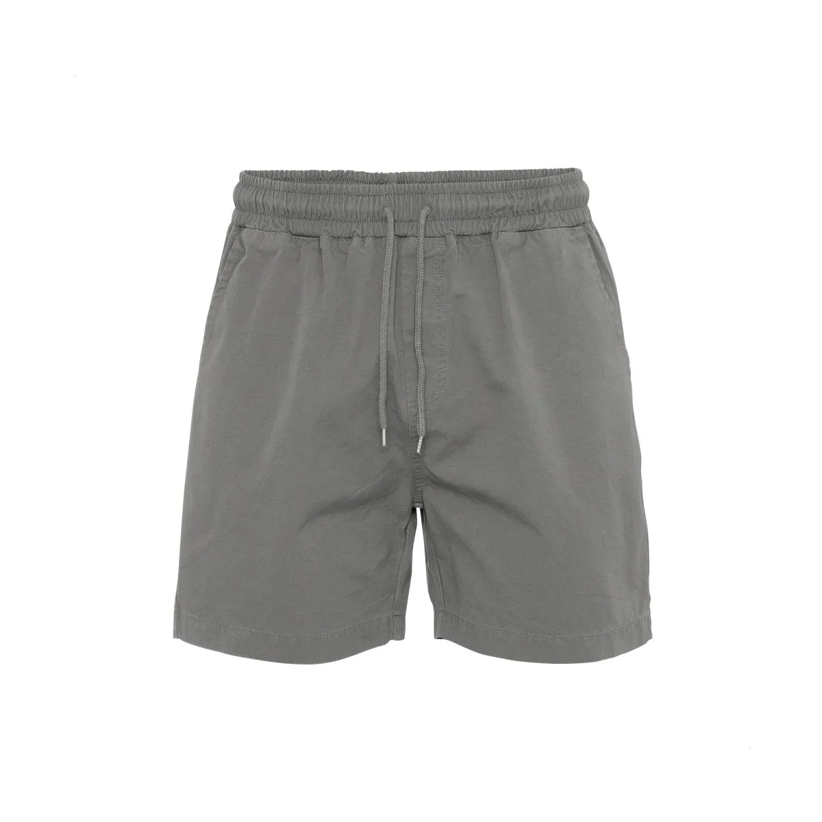 Colorful Twill Shorts Storm Grey