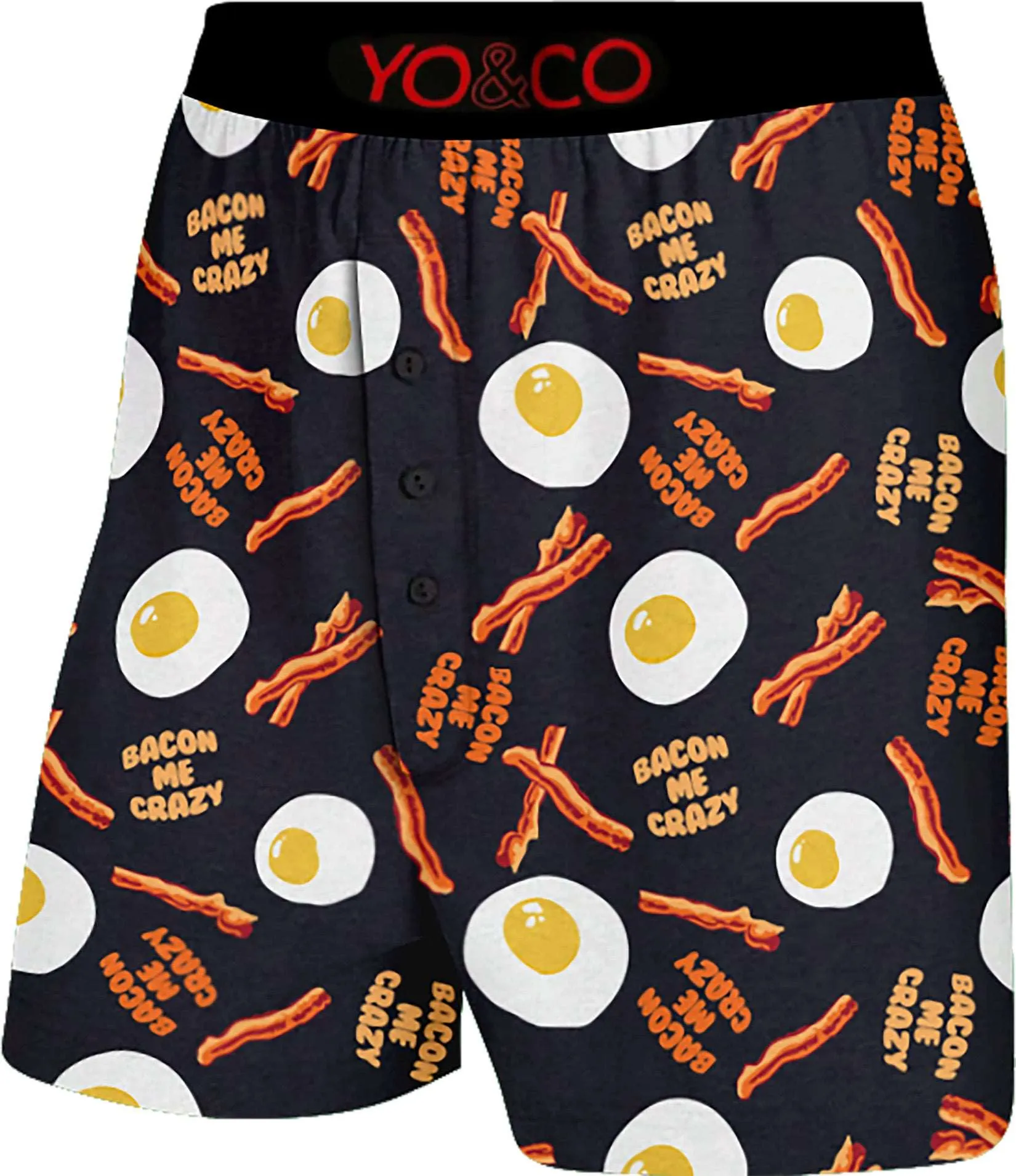 Bacon Me Crazy Bacon and Eggs Boxer Briefs