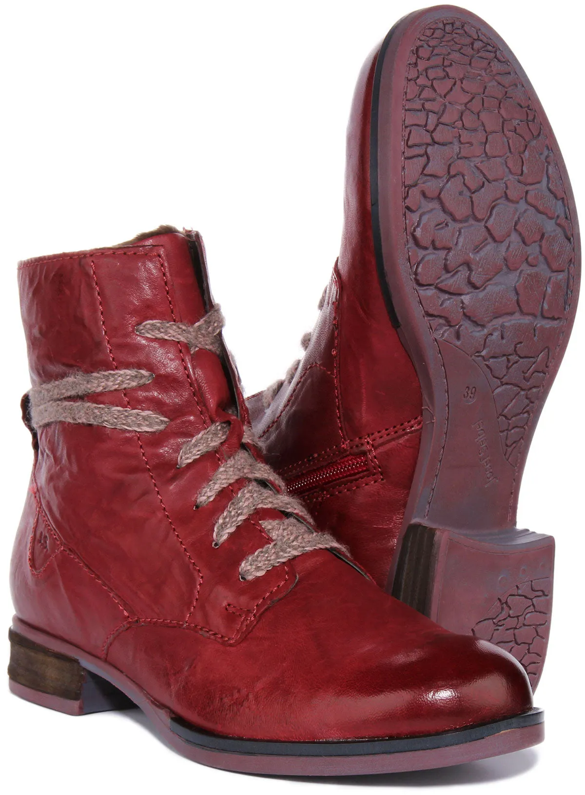 Josef Seibel Sanja 18 In Bordo For Women