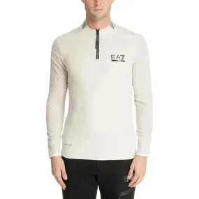 EA7 Golf Club Half-Zip Long Sleeve Polo Men