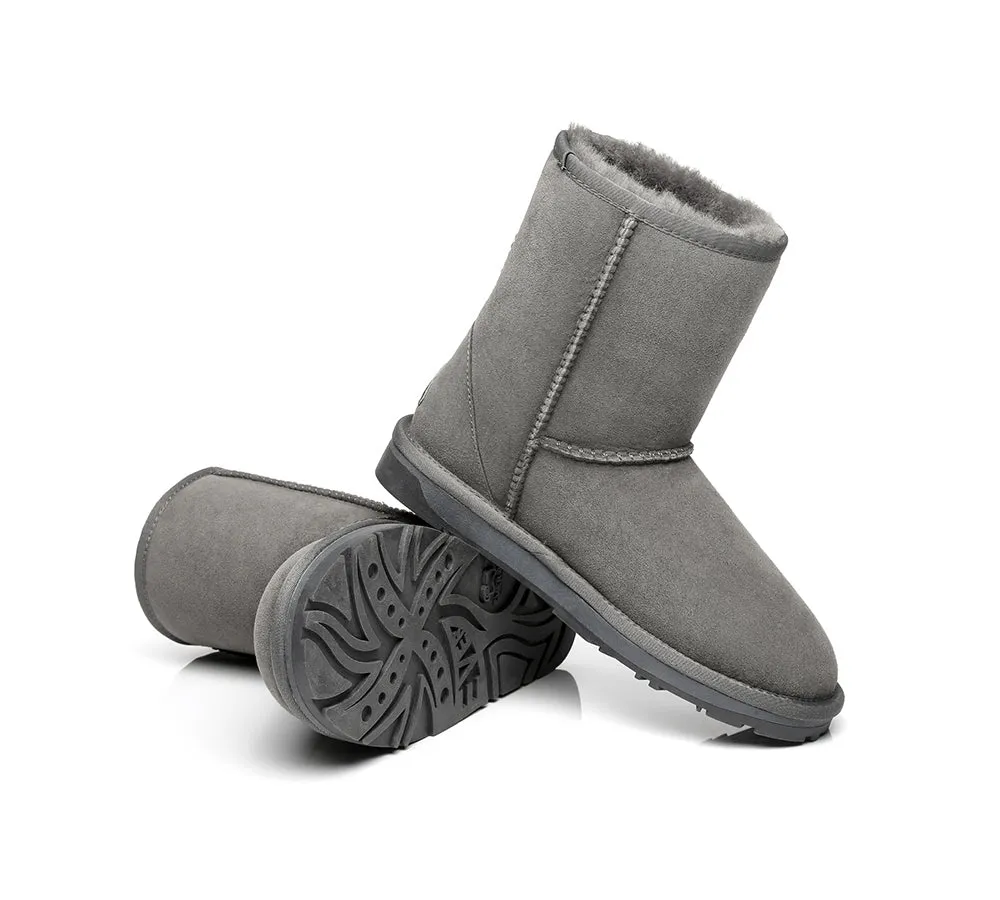 EVERAU Short Classic Sheepskin Boots