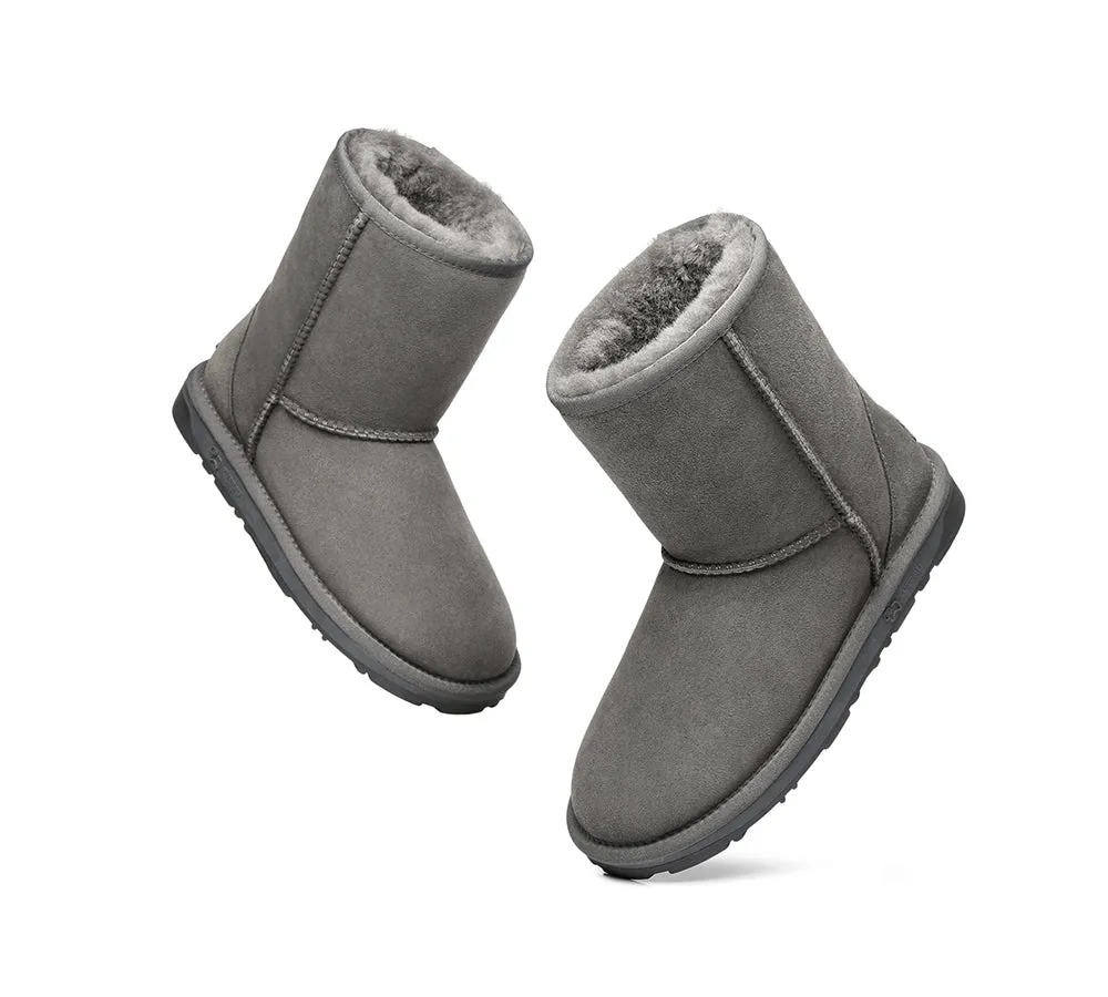 EVERAU Short Classic Sheepskin Boots