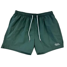 Fundamental Woven Shorts - Forest Green