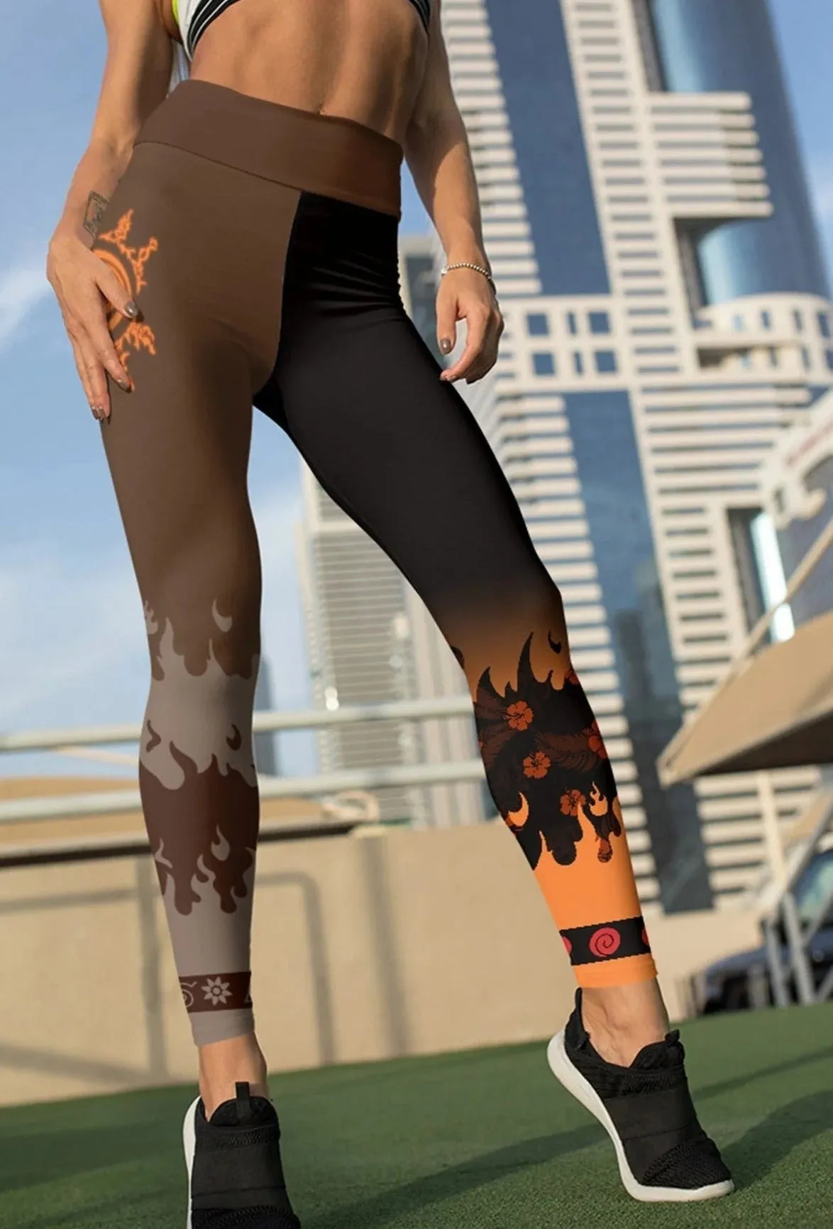 Women's Naruto 'Kakashi' Leggings Yoga Pants