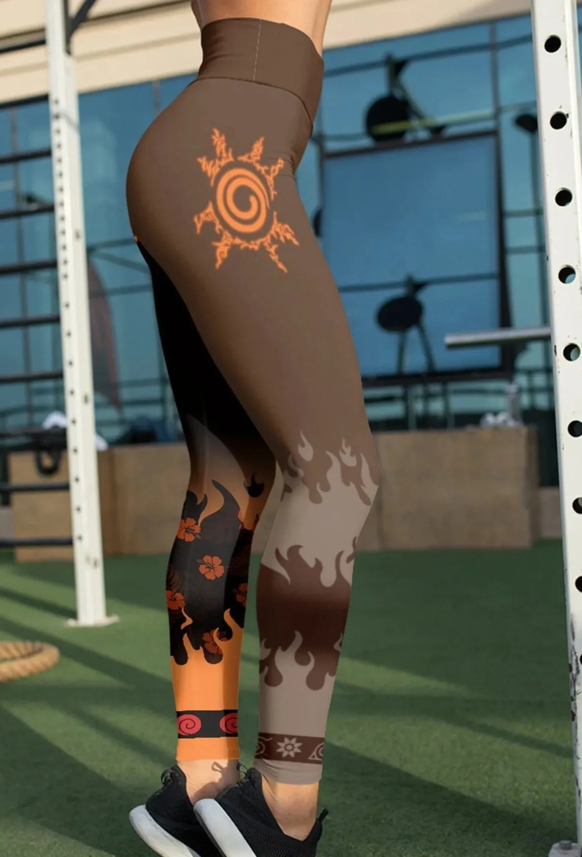 Women's Naruto 'Kakashi' Leggings Yoga Pants