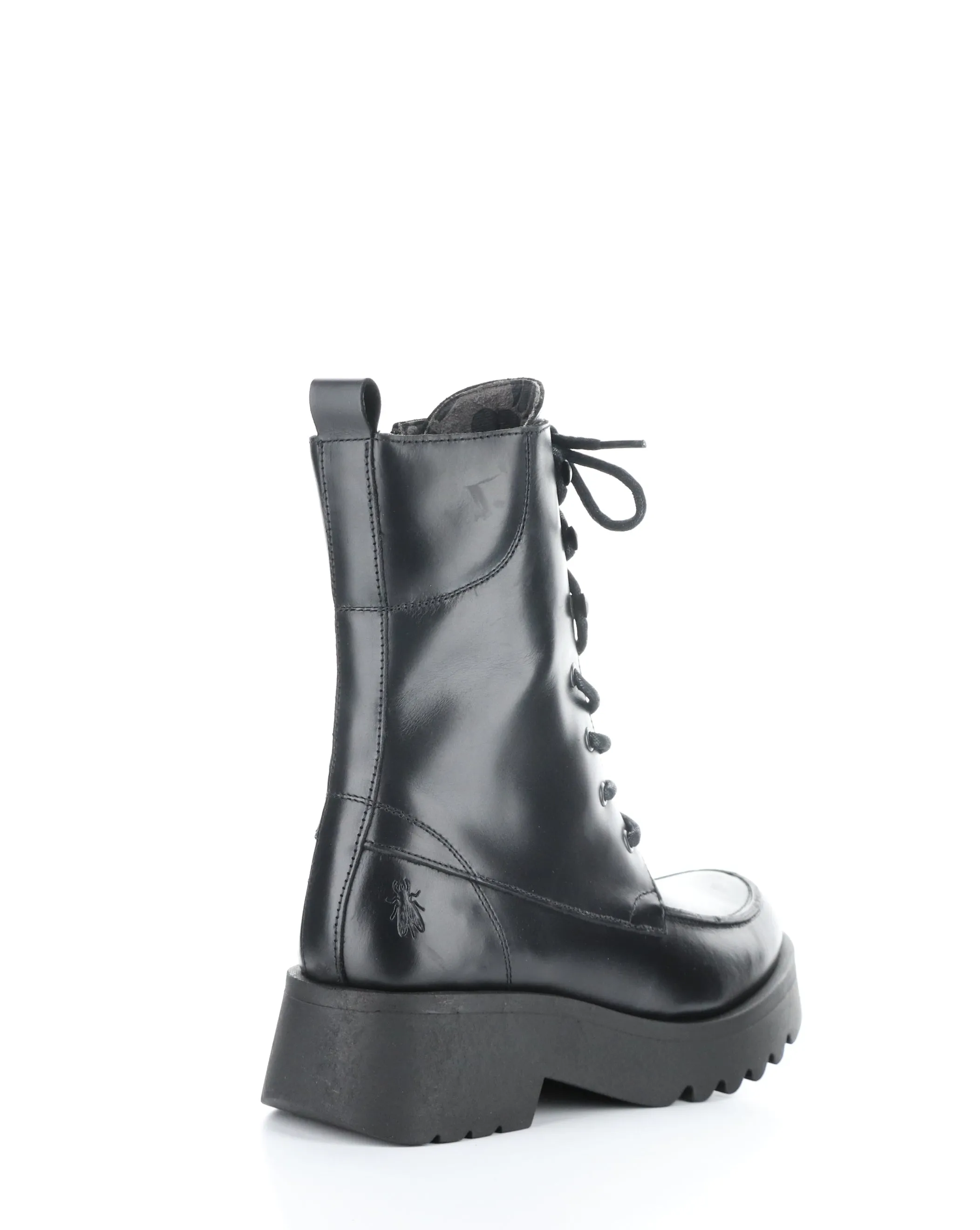 MORI990FLY 000 BLACK Lace-up Boots