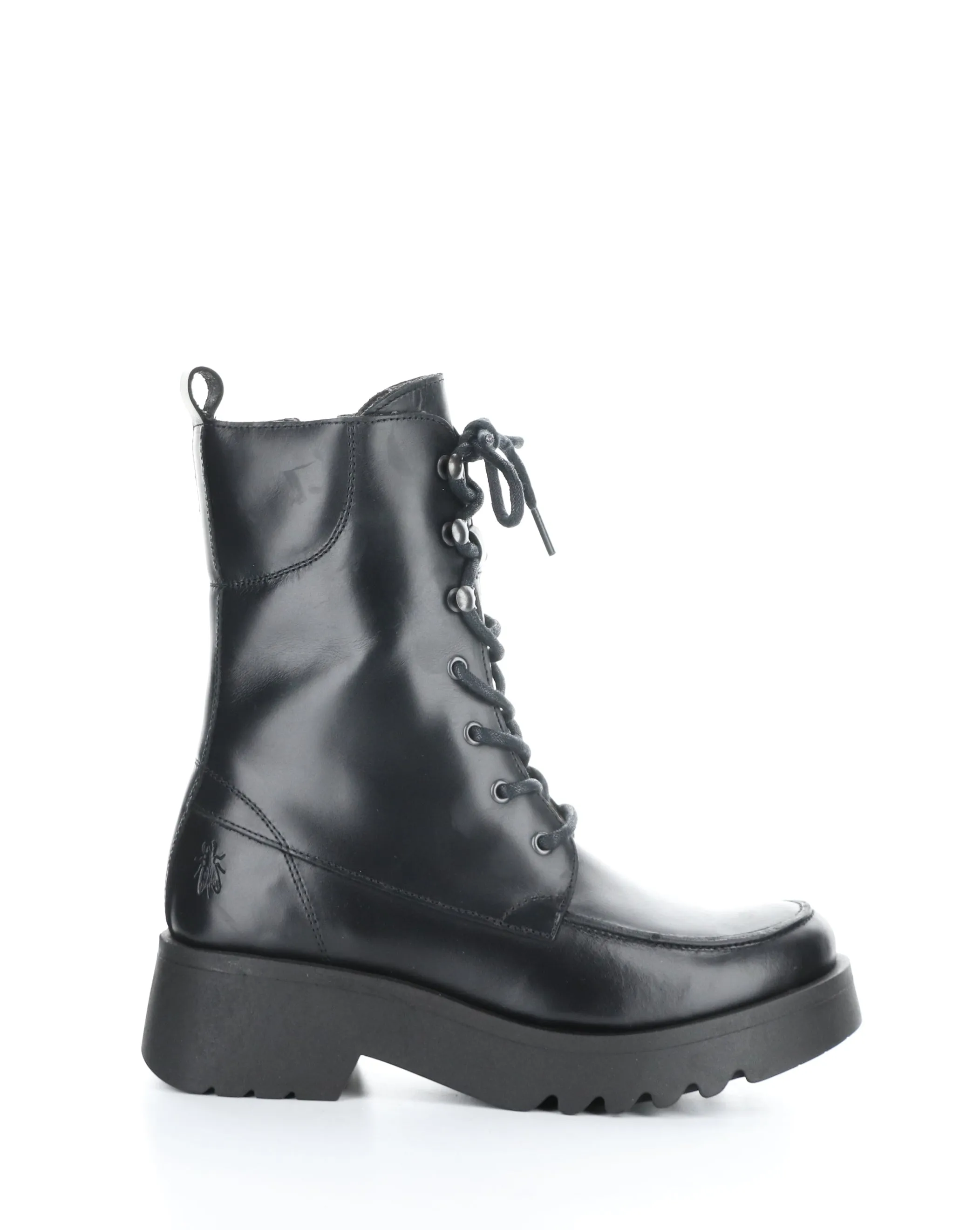 MORI990FLY 000 BLACK Lace-up Boots