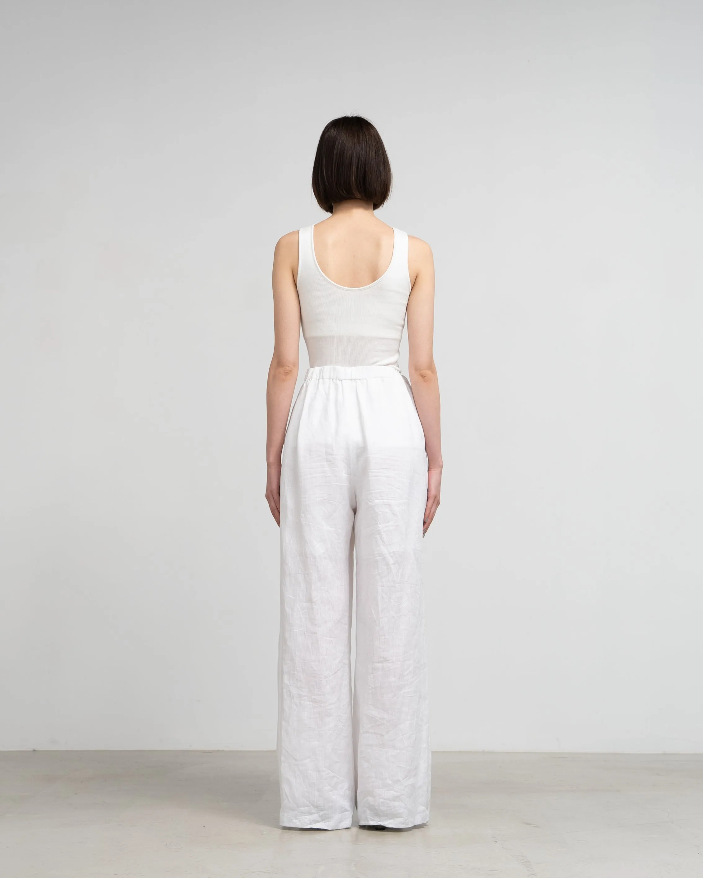 Linen Easy Wide Pants