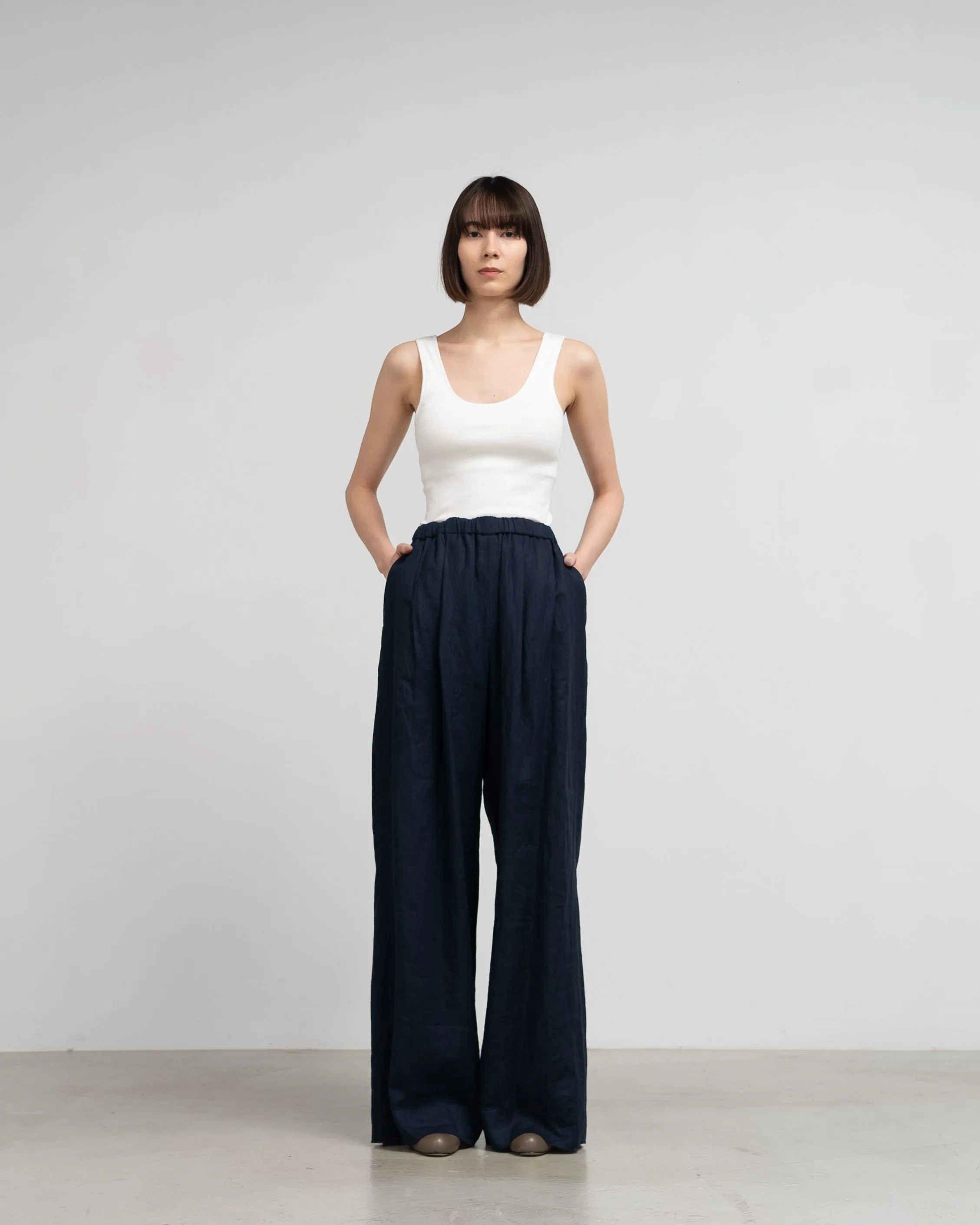 Linen Easy Wide Pants