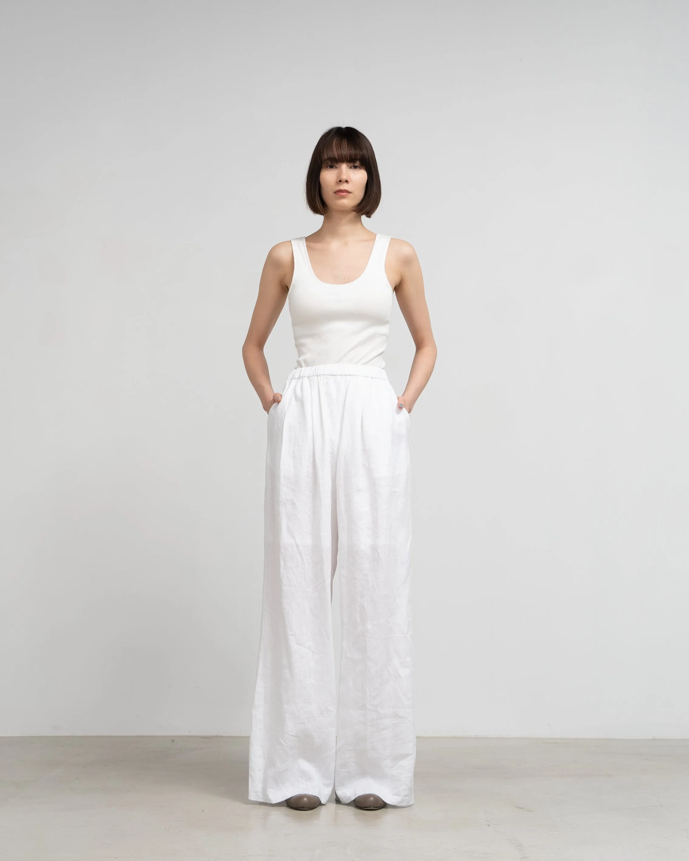 Linen Easy Wide Pants