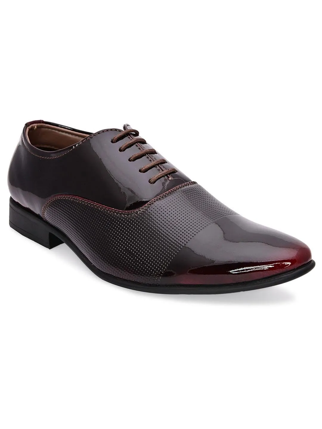 Hyde Cherry Patent Formal Shoes