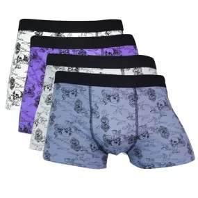 Men Underwear Boxers Cotton Blend Sexy Shorts Comfortable Underpants