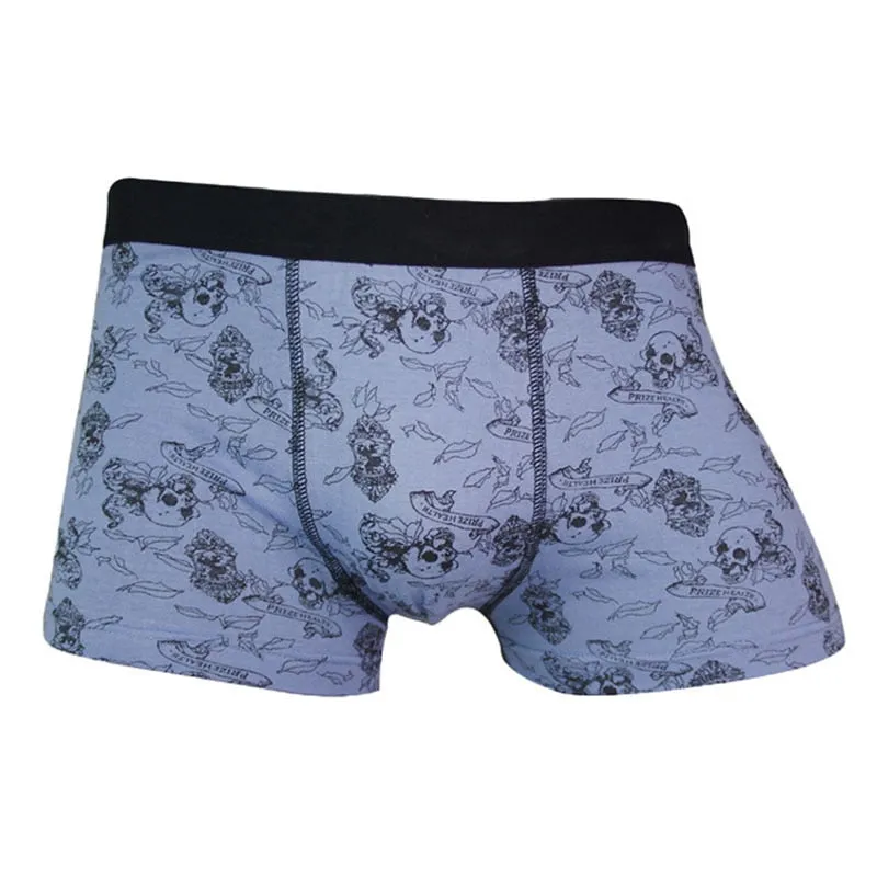 Men Underwear Boxers Cotton Blend Sexy Shorts Comfortable Underpants