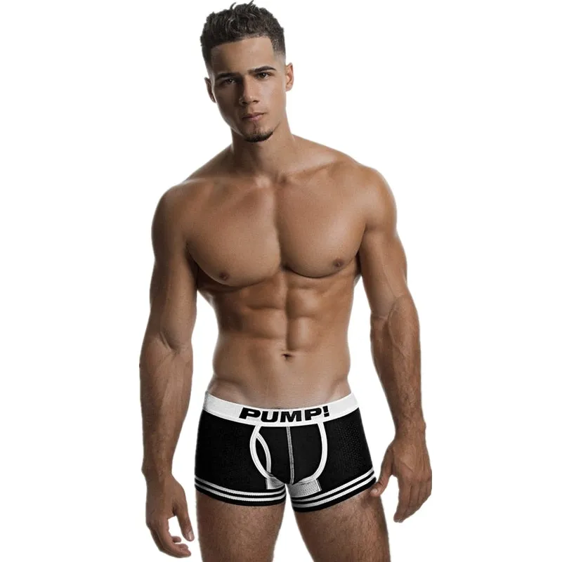 Underwear Male Sexy Men Underwear Boxers Cotton Cueca  Boxer Shorts