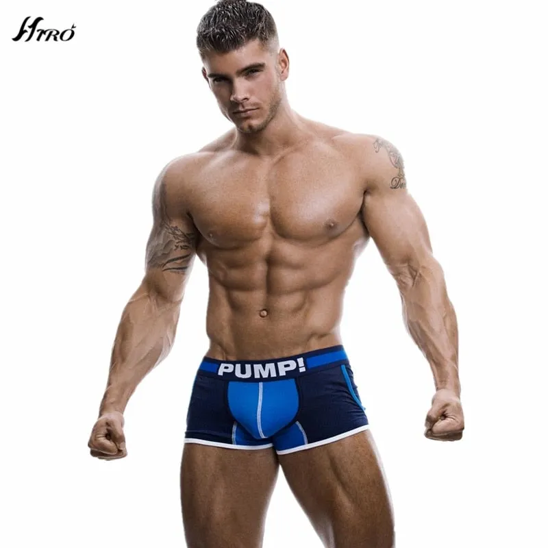 Underwear Male Sexy Men Underwear Boxers Cotton Cueca  Boxer Shorts