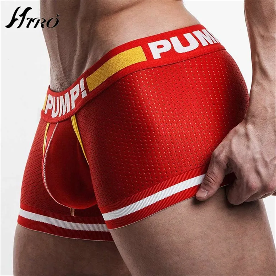 Underwear Male Sexy Men Underwear Boxers Cotton Cueca  Boxer Shorts