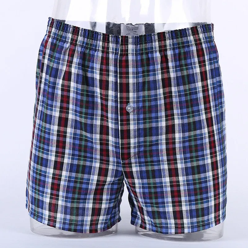 Men's Underwear Loose Leisure Shorts Cotton Men Boxer Shorts