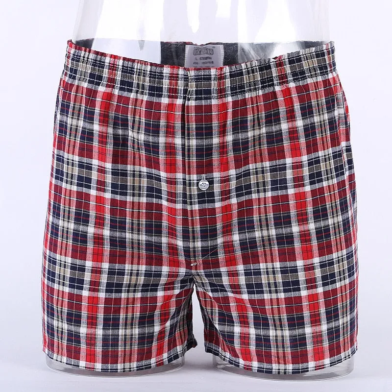 Men's Underwear Loose Leisure Shorts Cotton Men Boxer Shorts