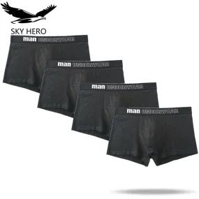 Mens Underwear Boxers Cotton Boxershorts Loose Men Brand Underpants