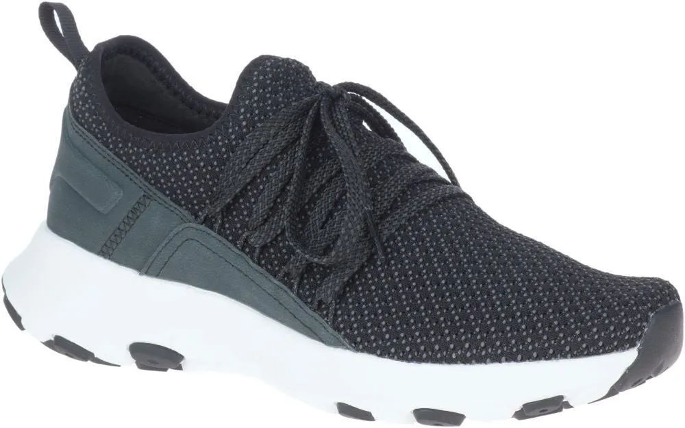 'Merrell' Women's Cloud Knit Sneaker - Black / White