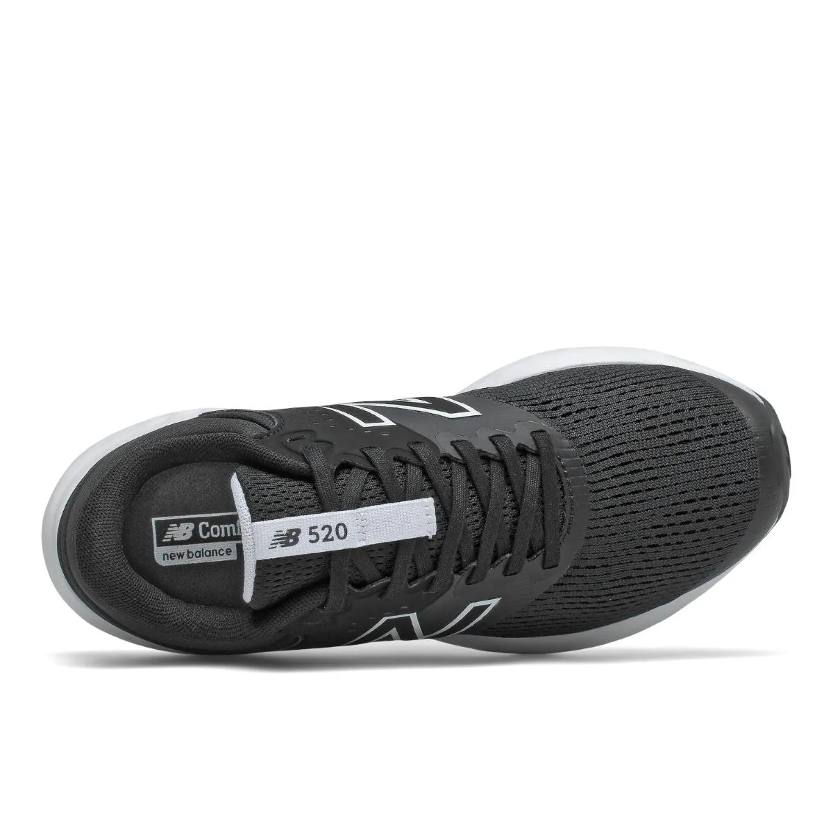 'New Balance' Women's Mesh Upper Run - Black / White