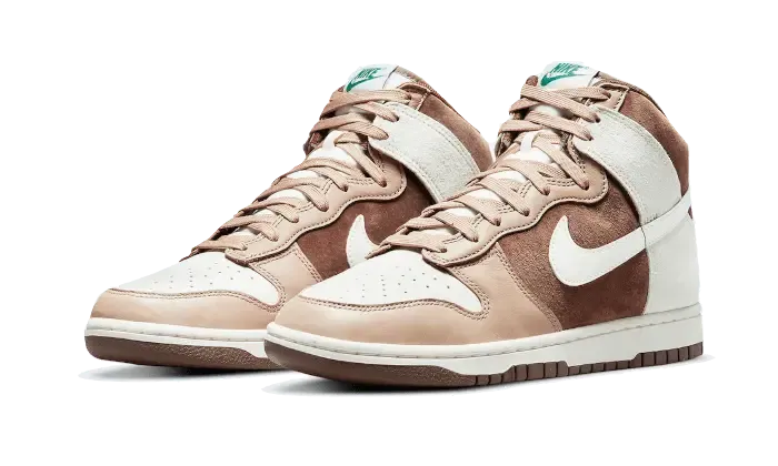 Nike Dunk High Light Chocolate