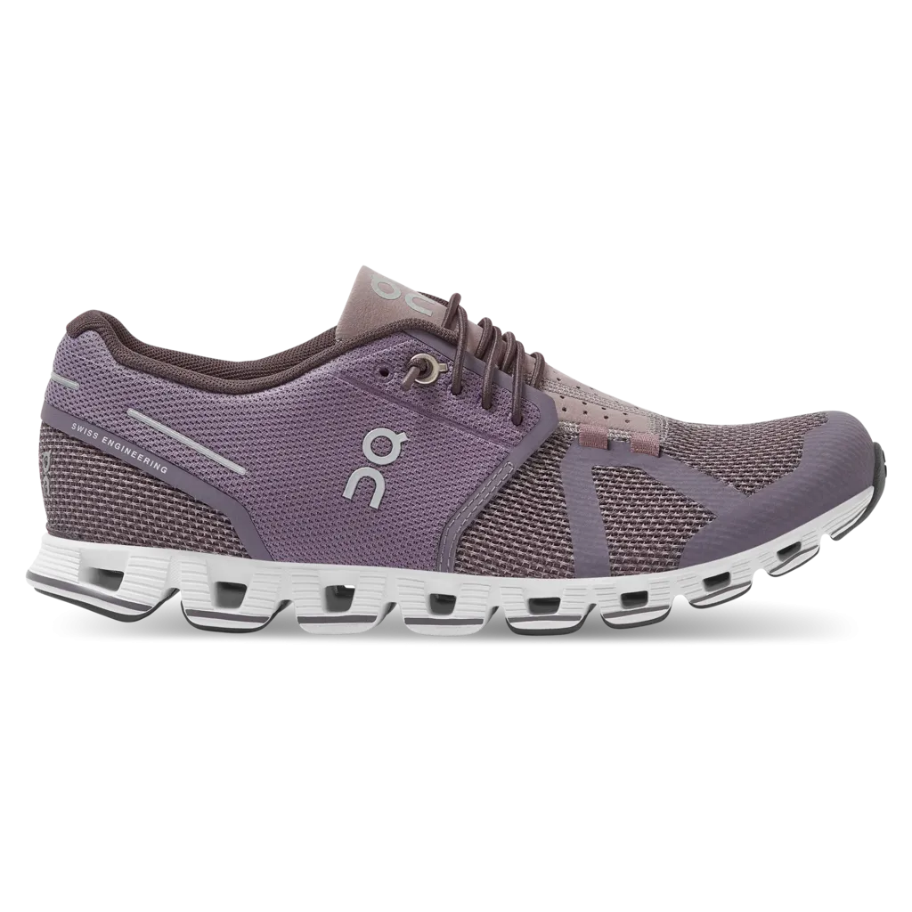 'On Running' Women's Cloud - Shark / Pebble