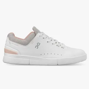 'On Running' Women's THE ROGER Advantage 1 Tennis Sneaker - White / Rose